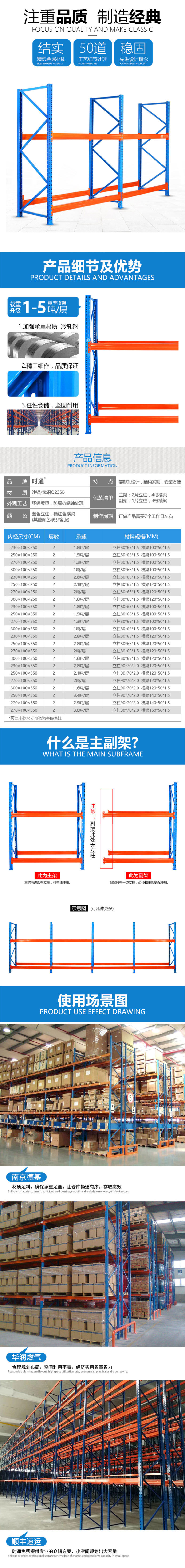 重型仓储货架,仓库托盘货架