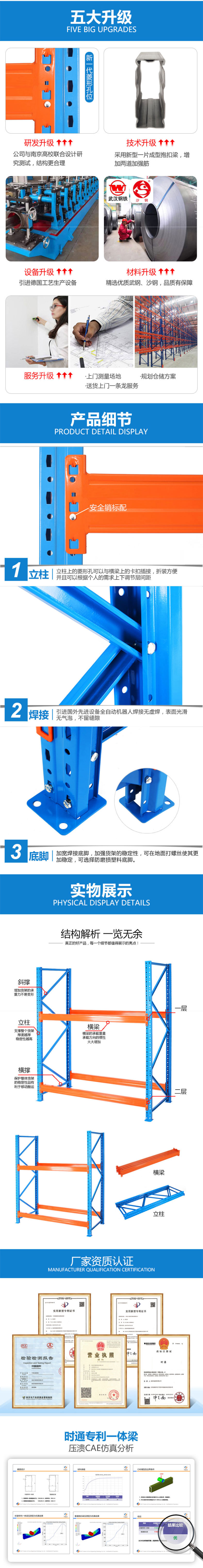 仓储货架层架,仓库托盘货架